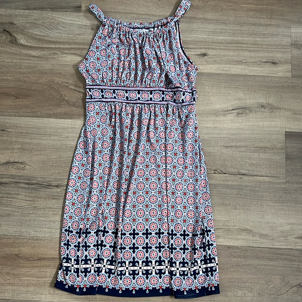 Multi colored Max Studio Halter Top Dress